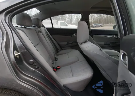 2014 Honda Civic Ex из США, поврежденный, VIN 19XFB2F81EE006840